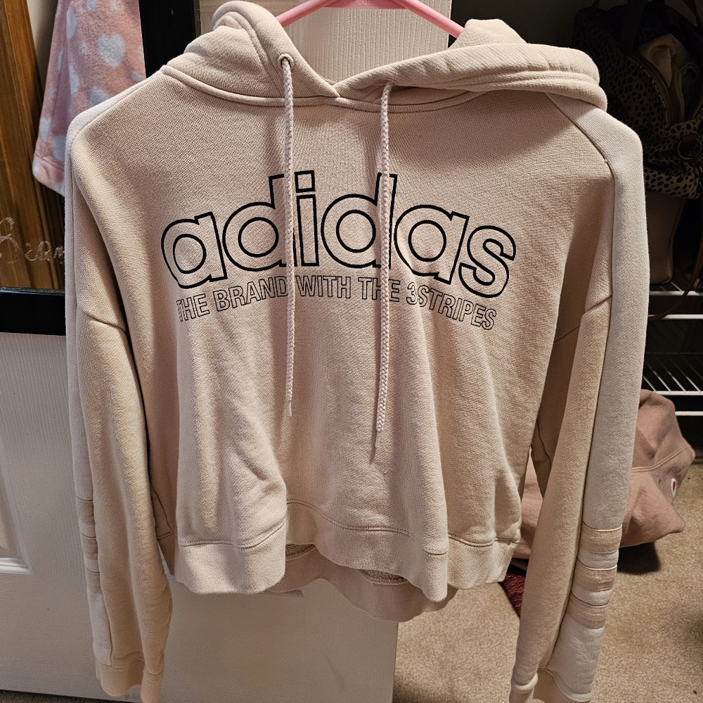 Adidas Cropped Hoodie